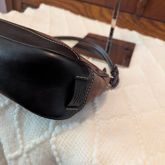 Coach 6094 vintage y2k signature brown semi Hampton mini bag - Picture 7 of 11